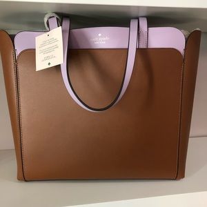 Kate Spade NWT brown medium magnolia street tote